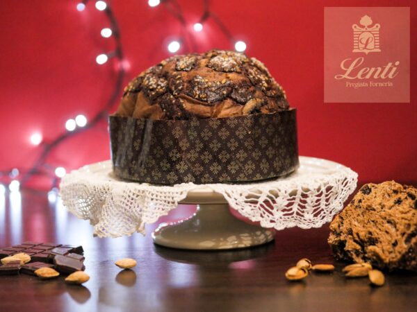 Panettone Glassato al Cioccolato 1kg - immagine 2